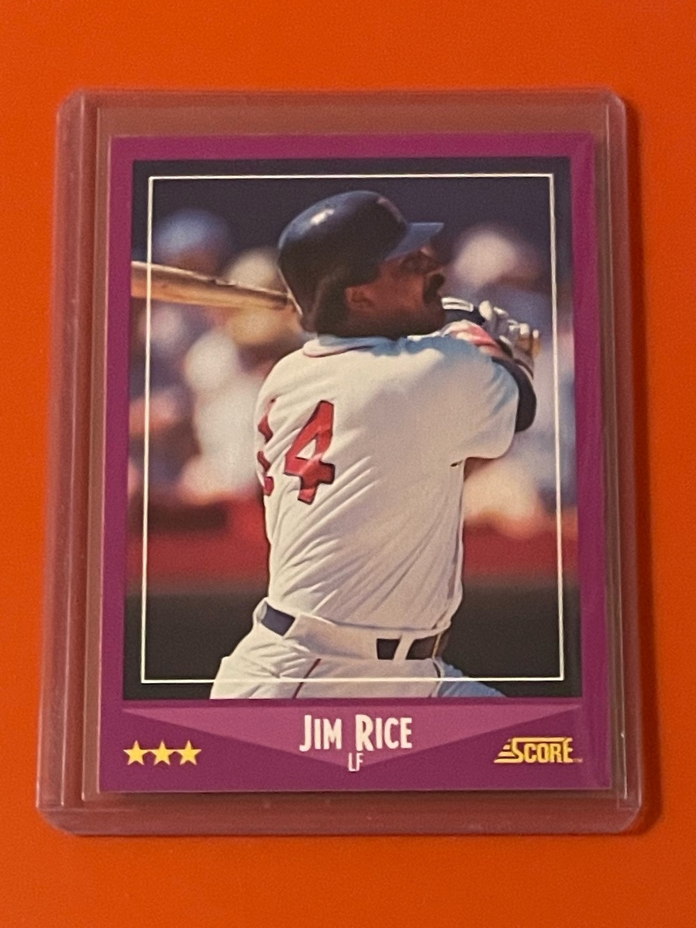 Jim Rice #14 1988 Score Baseball Trading Card